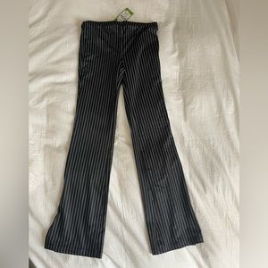 STRIPED BLACK & WHITE PANTS